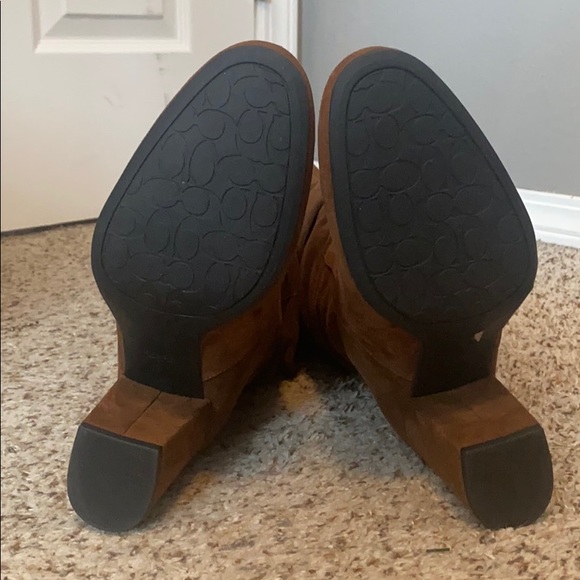 Coach Graham Slouchy Suede Boots - Picture 4 of 9